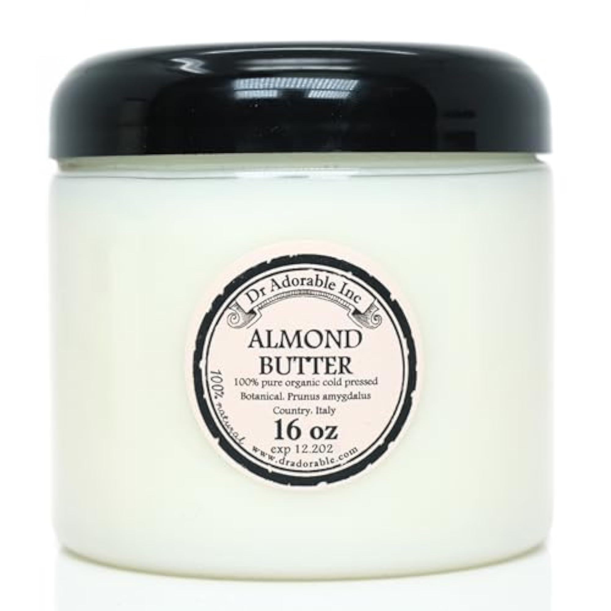 Pure Organic Almond Butter, Healthy Gift Option